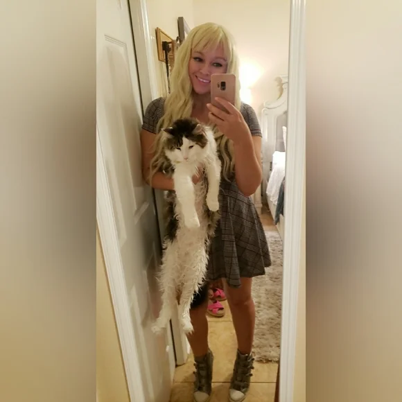 Ash Metallic Silver Wedge Sneakers - Picture 5 of 8